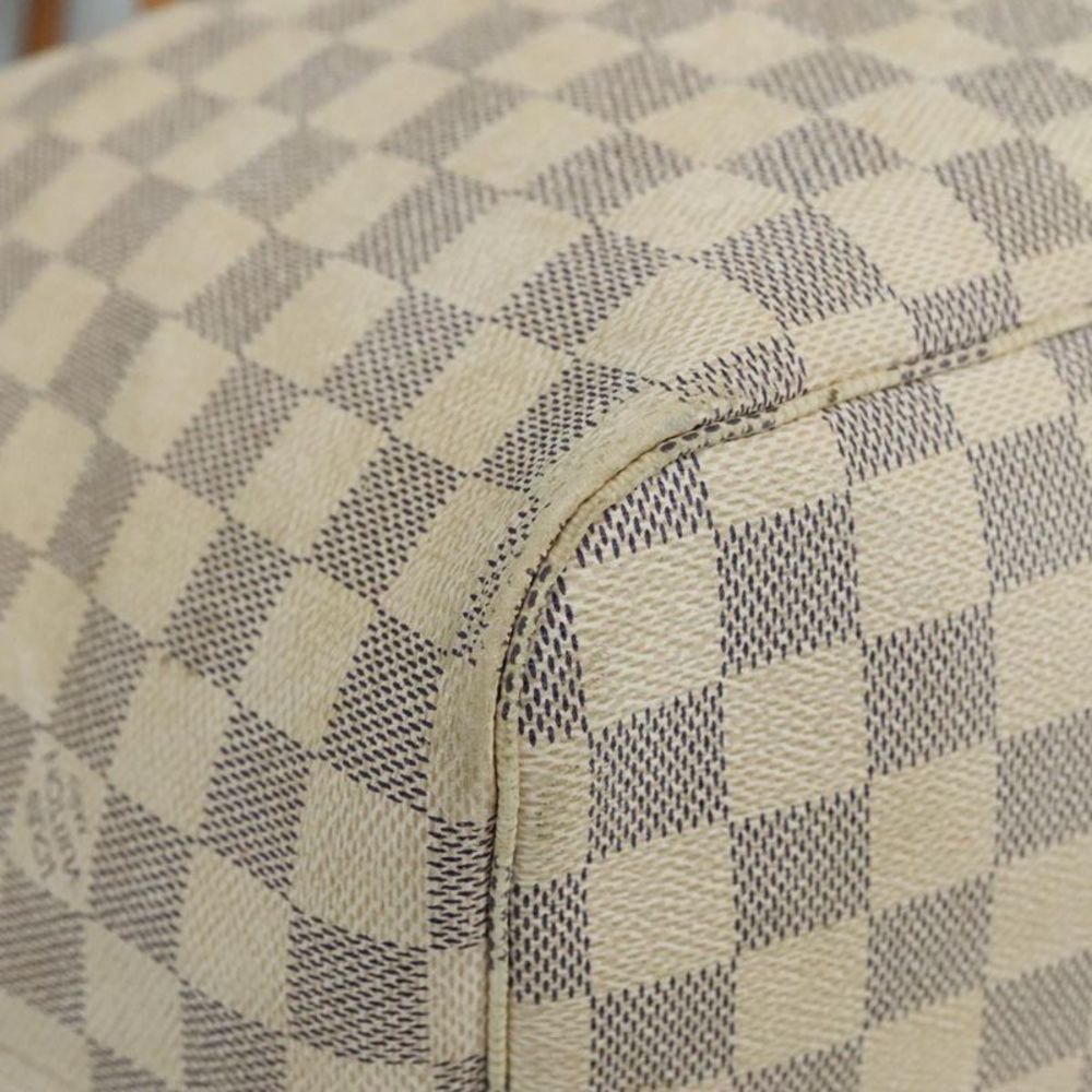 Louis Vuitton Neverfull Gm White Canvas Tote Bag (Pre-Owned) - Picture 8 of 16